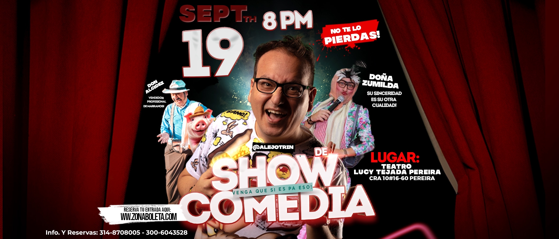 Pereira ¡Venga  que si es pa' eso! - SHOW DE COMEDIA