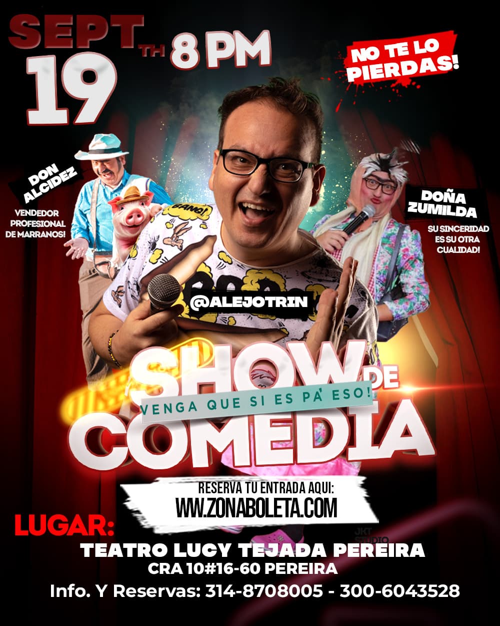 Pereira ¡Venga  que si es pa' eso! - SHOW DE COMEDIA